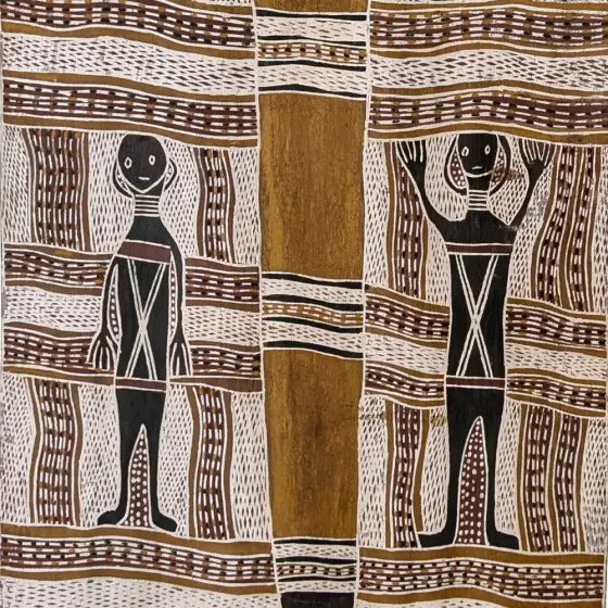 Arnhem Land Bark Paintings, Bark paintings by Important Artists from Arnhem Land, December 2024