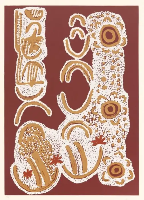 Work by Rosie Napurrurla Tasman